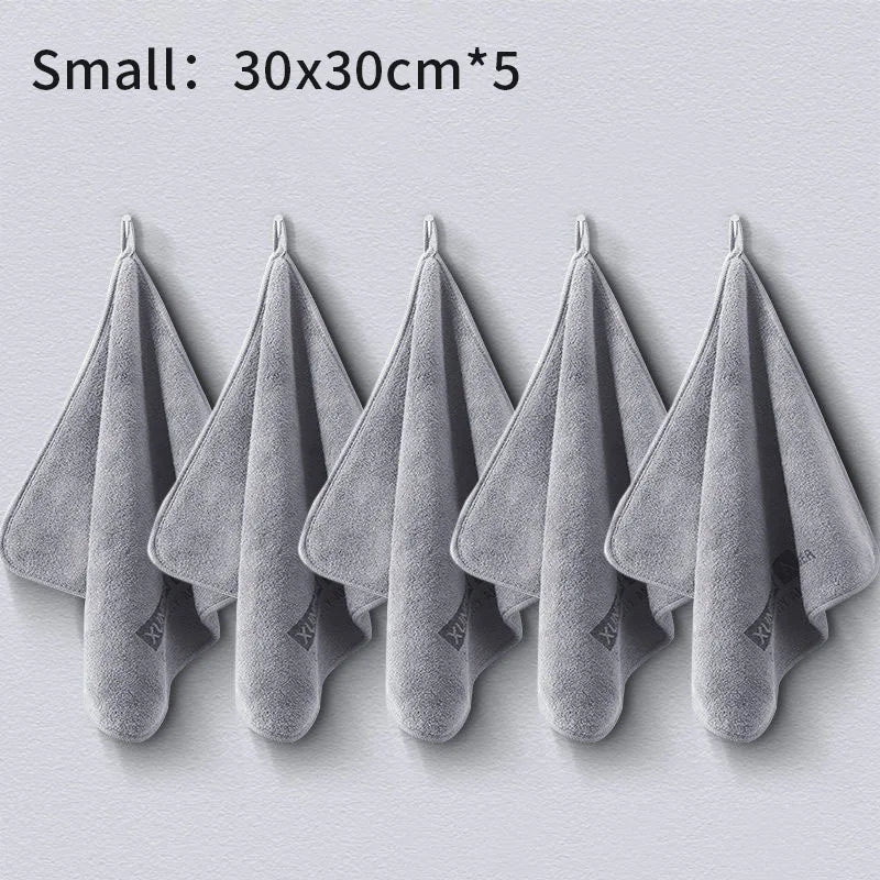 High-end Microfiber Auto Wash Towel Car Cleaning Drying Cloth Hemming Car Care Cloth Detailing Car Wash Towel