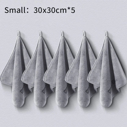 High-end Microfiber Auto Wash Towel Car Cleaning Drying Cloth Hemming Car Care Cloth Detailing Car Wash Towel