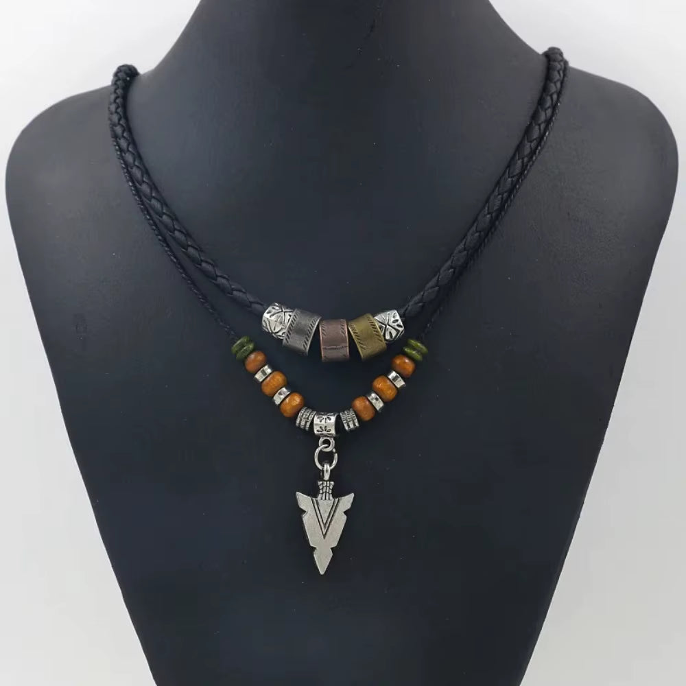 New Model Anchor Necklace for Men - Student Style Vintage Trendy Pendant Collar Chain