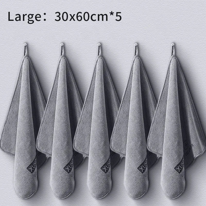 High-end Microfiber Auto Wash Towel Car Cleaning Drying Cloth Hemming Car Care Cloth Detailing Car Wash Towel