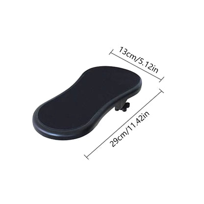 Computer Arm Rest for Desk Adjustable Ergonomic Wrist Rest Support for Keyboard Armrest Extender Rotating Mouse Pad Holder