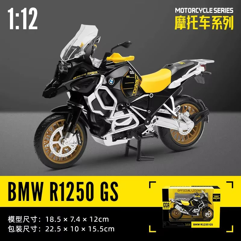 MSZ  1:12 Kawasaki Ninja H2R with Base Static Diecast Casting Alloy Model Motorcycle Collection Toy Birthday Gift