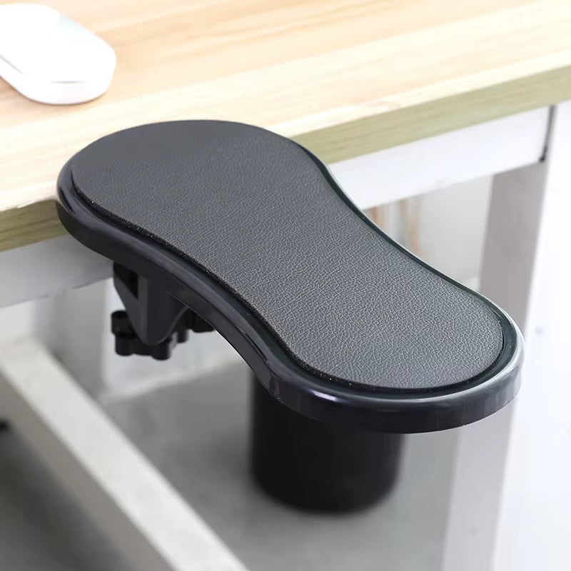 Computer Arm Rest for Desk Adjustable Ergonomic Wrist Rest Support for Keyboard Armrest Extender Rotating Mouse Pad Holder