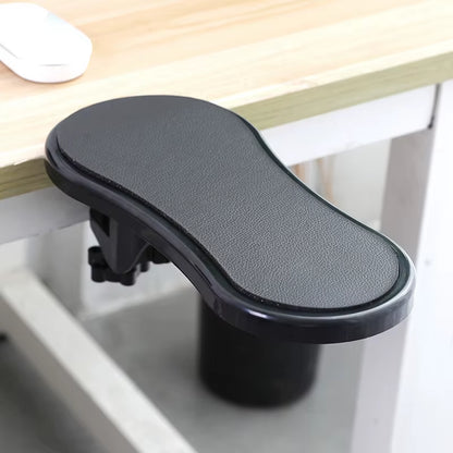 Computer Arm Rest for Desk Adjustable Ergonomic Wrist Rest Support for Keyboard Armrest Extender Rotating Mouse Pad Holder