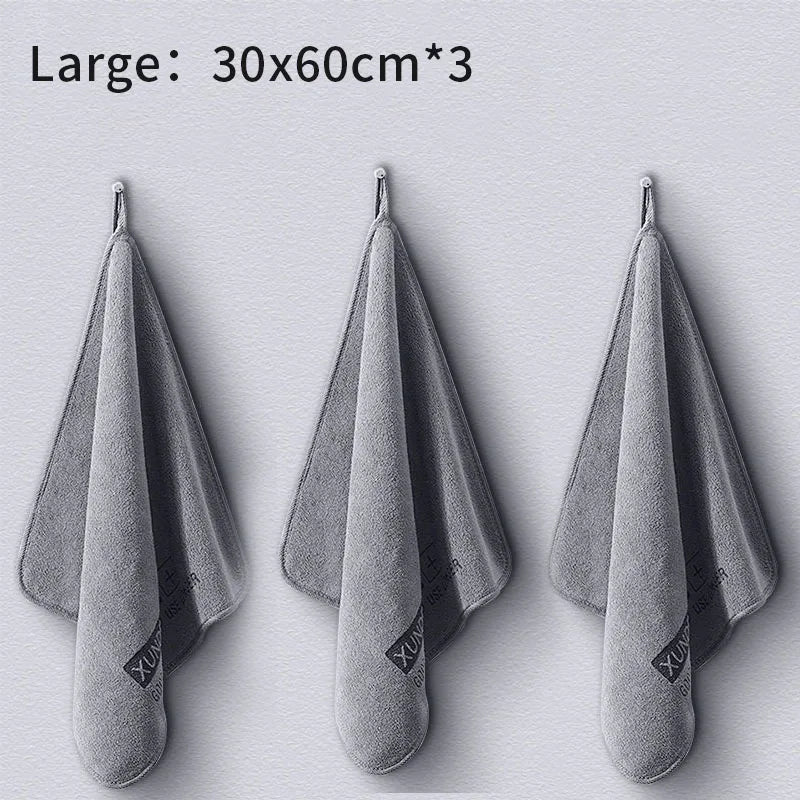 High-end Microfiber Auto Wash Towel Car Cleaning Drying Cloth Hemming Car Care Cloth Detailing Car Wash Towel