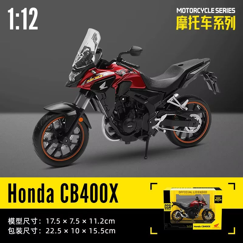 MSZ  1:12 Kawasaki Ninja H2R with Base Static Diecast Casting Alloy Model Motorcycle Collection Toy Birthday Gift